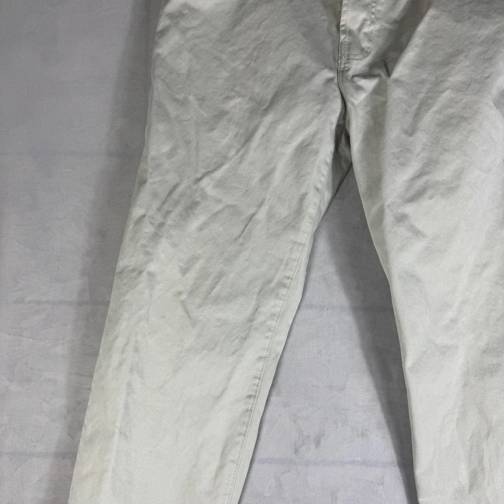 Banana Republic Mens Jeans Beige Denim Laredo Fit Straight Leg Classic Fit  34 R